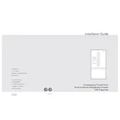 Viking DDFF136D Refrigerator manual cover