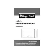 Magic Chef HMM1611B2 Microwave manual cover