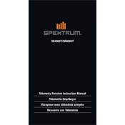 Spektrum SPMSR4000T Receiver manual cover