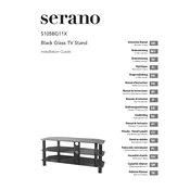 Serano S105BG11X manual cover