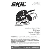 Skil SR250801 Sander manual cover