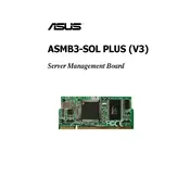 ASUS ASMB3-SOL PLUS (V3) Server manual cover