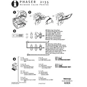 Xerox Tektronix Phaser 2135 Print on Glossy Paper-Letter Printer manual cover