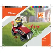 Mega Construx Mattel Despicable Me Manic Mower DYG41 Construction Set manual cover