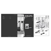 Krups XP6025 Coffee Machine manual cover