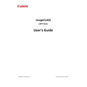 Canon imageCLASS LBP712Cdn manual cover