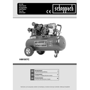 Scheppach HM100TC 5906136938 Compressor manual cover