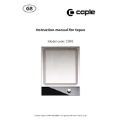 Caple C995 Hob manual cover