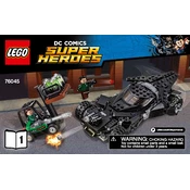 LEGO Super Heroes 76045-1 Construction Set manual cover