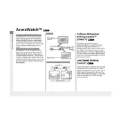 Acura RDX AcuraWatch 2022 SUV manual cover