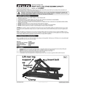 Sealey LC300ST Stand manual cover