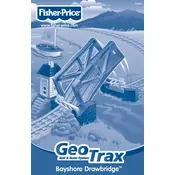 Fisher Price Mattel GeoTrax Bayshore Drawbridge G4880 Toy manual cover