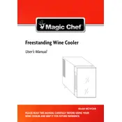 Magic Chef MCWC6B Cooler manual cover