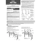 Yamaha RS130 Drum Rack manual cover