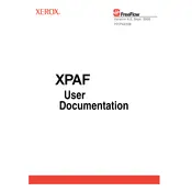 Xerox FreeFlow XPAF Software manual cover