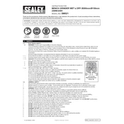 Sealey SM521 Grinder manual cover