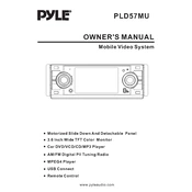 Pyle PLD57MU Monitor manual cover