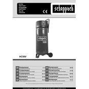 Scheppach HC50V 5906113901 Compressor manual cover