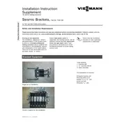 Viessmann Vitorond 200 VD2 320 Seismic Brackets Accessory manual cover