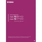 Yamaha PSR-S710 Keyboard