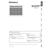 Roland OCTAPAD SPD-20 PRO manual cover