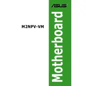 ASUS M2NPV-VM Motherboard manual cover