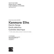 Kenmore 95223 664.9522 Range