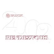 Buick Rendezvous 2002 manual cover