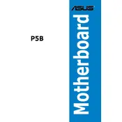 ASUS P5B Motherboard manual cover