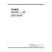 Casio XWJ1 Controller manual cover