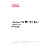 Lenovo TAB M8 3rd Gen TB-8506F Tablet manual cover