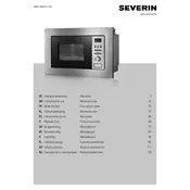 Severin MW 7880 Microwave manual cover