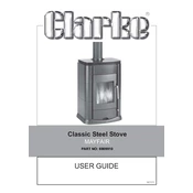 Clarke 6909910 Mayfair Classic Steel Stove manual cover