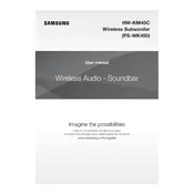 Samsung HW-KM45 Soundbar manual cover