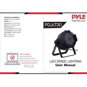 Pyle PDJLT30 Stage Light manual cover