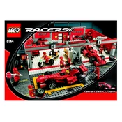 LEGO Racers 8144 Construction Set manual cover