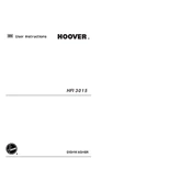 Hoover HFI 3015 1-80 manual cover