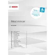 Bosch Series 2 MUMS2VM40 Kitchen Machine manual cover