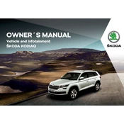 Škoda Kodiaq 2016 Car manual cover