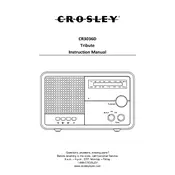 Crosley CR3036D Radio manual cover