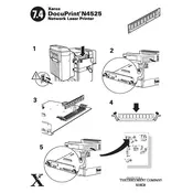 Xerox DocuPrint N4525 RAM DIMM Printer manual cover