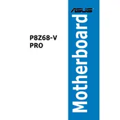 ASUS P8Z68-V PRO Motherboard manual cover