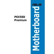 ASUS P6X58D Premium Motherboard manual cover