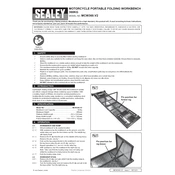 Sealey MCW360.V2 Workbench manual cover