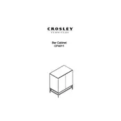 Crosley CF4011 Cabinet manual cover