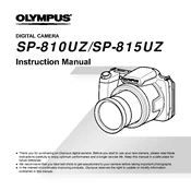 Olympus SP-810UZ manual cover