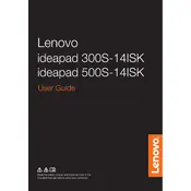 Lenovo IdeaPad 300S-14ISK Laptop manual cover