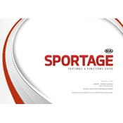 Kia Sportage 2015 Compact Crossover SUV manual cover