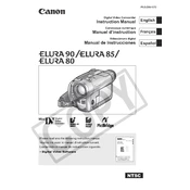 Canon ELURA 80 manual cover