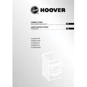 Hoover HCG6501PBX manual cover